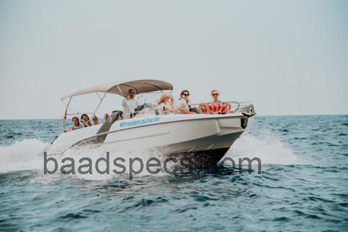 Beneteau Flyer 7.7 Spacedeck tekniske specifikationer og anmeldelser